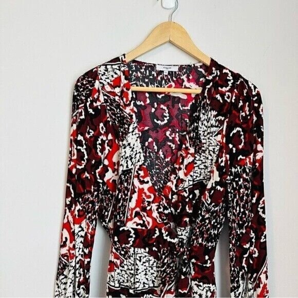 Suncoo Robe Chapel Wrap Dress Size Small - Picture 4 of 12